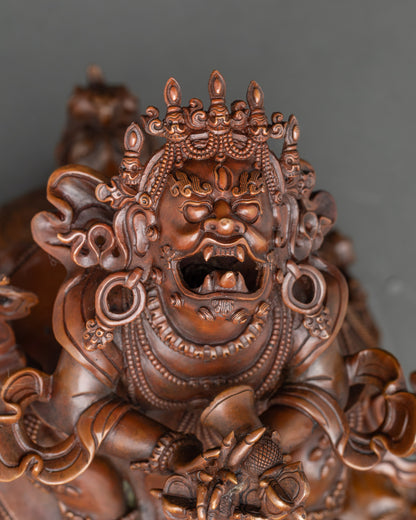 Vajradhaka Sculpture| Handmade Buddhist Incense Burner Statue
