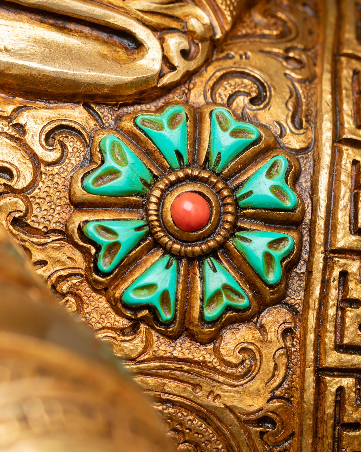Guru Rinpoche Statue | Traditional Lost-Wax Cast Art from Nepal