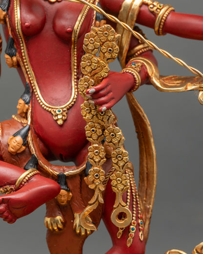 Buddhist Kurukulla Statue | Handcrafted Nepalese Artwork