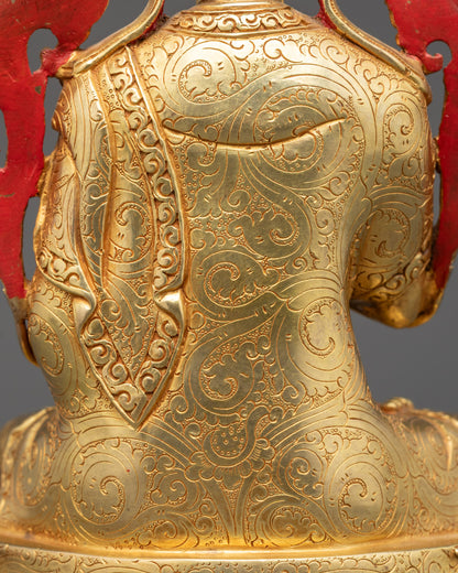 Authentic Longchenpa Statue | Great Expanse Buddhist Scholar Figurine