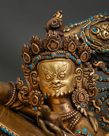 Black Dzambhala Statue