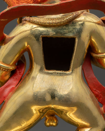 Black Dzambhala | Traditional Himalayan Wealth Deity