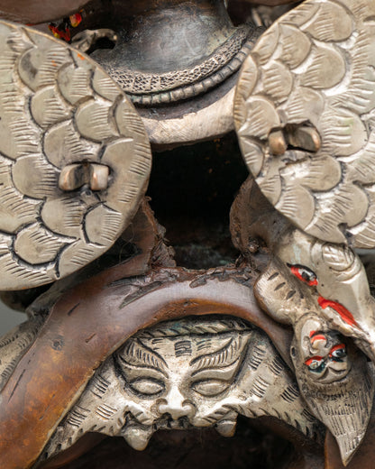 Hayagriva Statue for Protection and Power – Buddhist Artwork