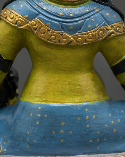 Dzambhala Sculpture for Sacred Home Decor