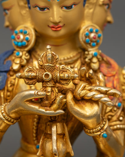 Ushnishavijaya Buddhist Statue | Wrathful Protector for Meditation Altar