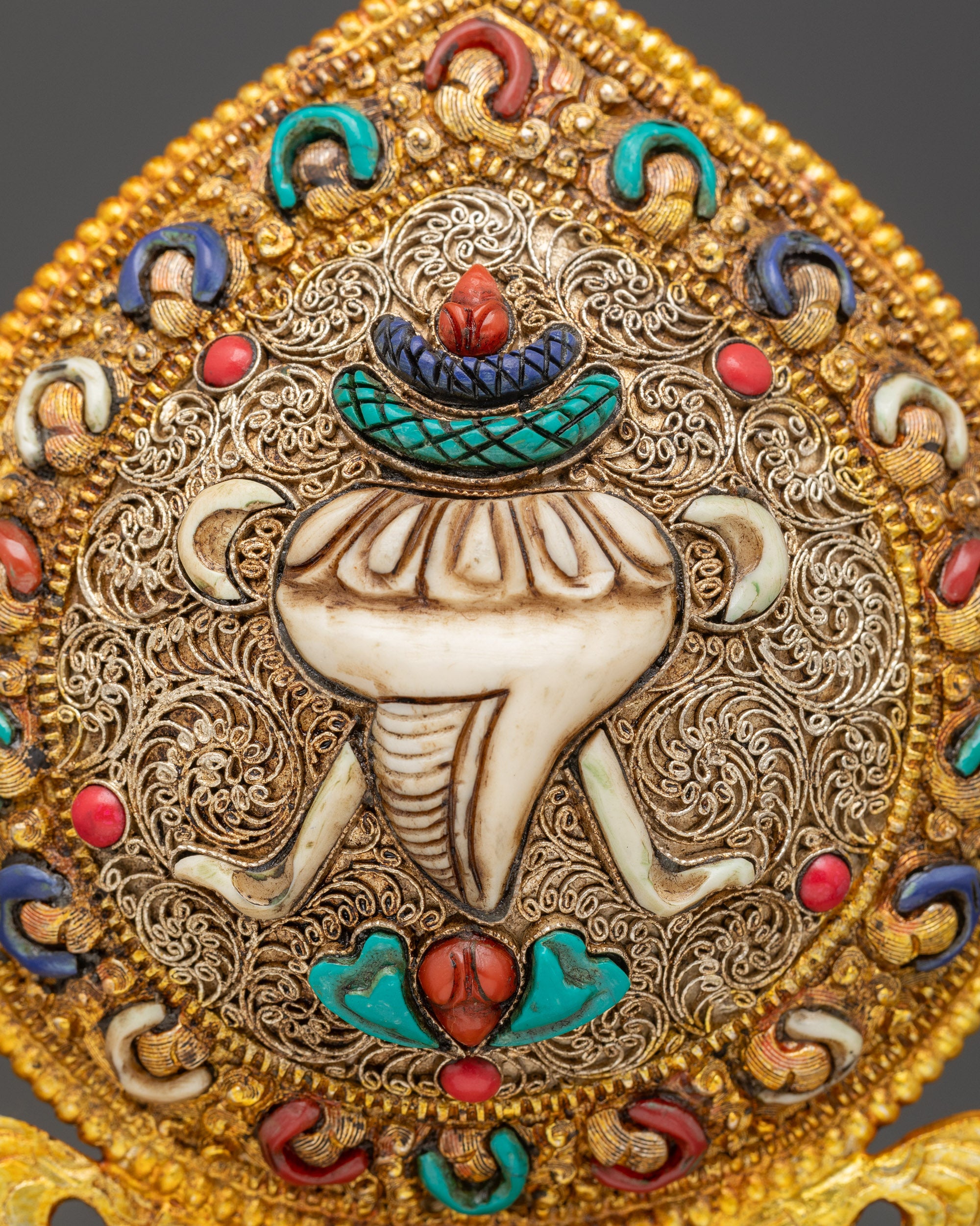 Ashtamangala Set | Sacred Eight Auspicious Symbols for Buddhist Altars