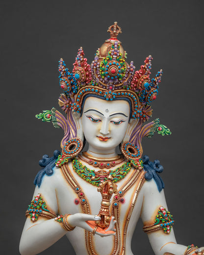 Vajrasattva Sculpture | Buddhist Statue for Purification Practices