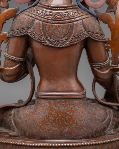 White Tara Goddess Statue | Spiritual Nepalese Artwork