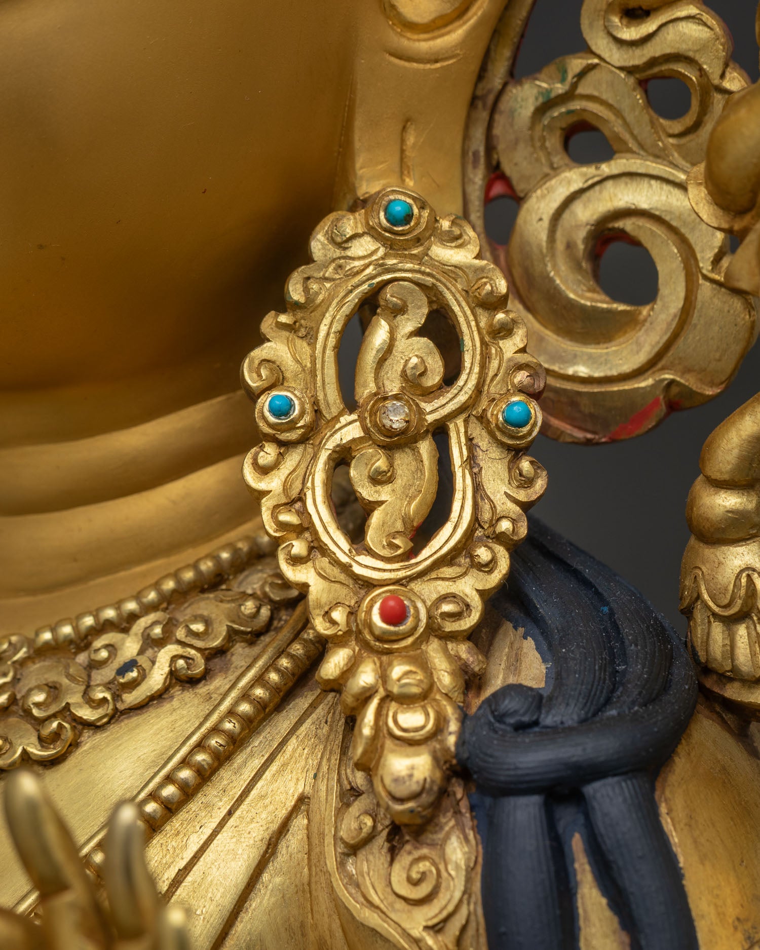 Flawless Manjushri Statue | Traditional Wisdom Bodhisattva Figurine