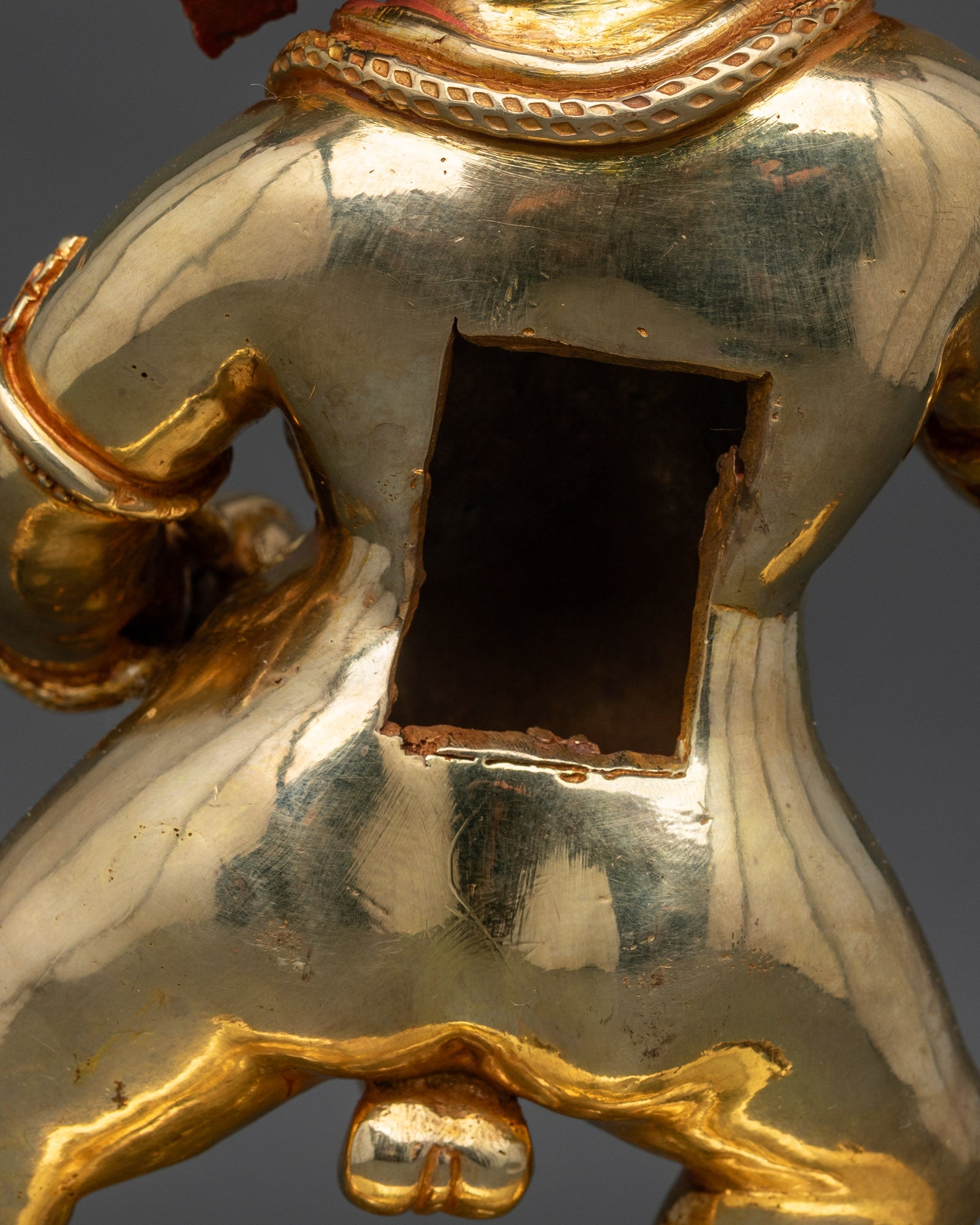 Authentic Black Dzambhala Statue for Blessing & Good Fortune