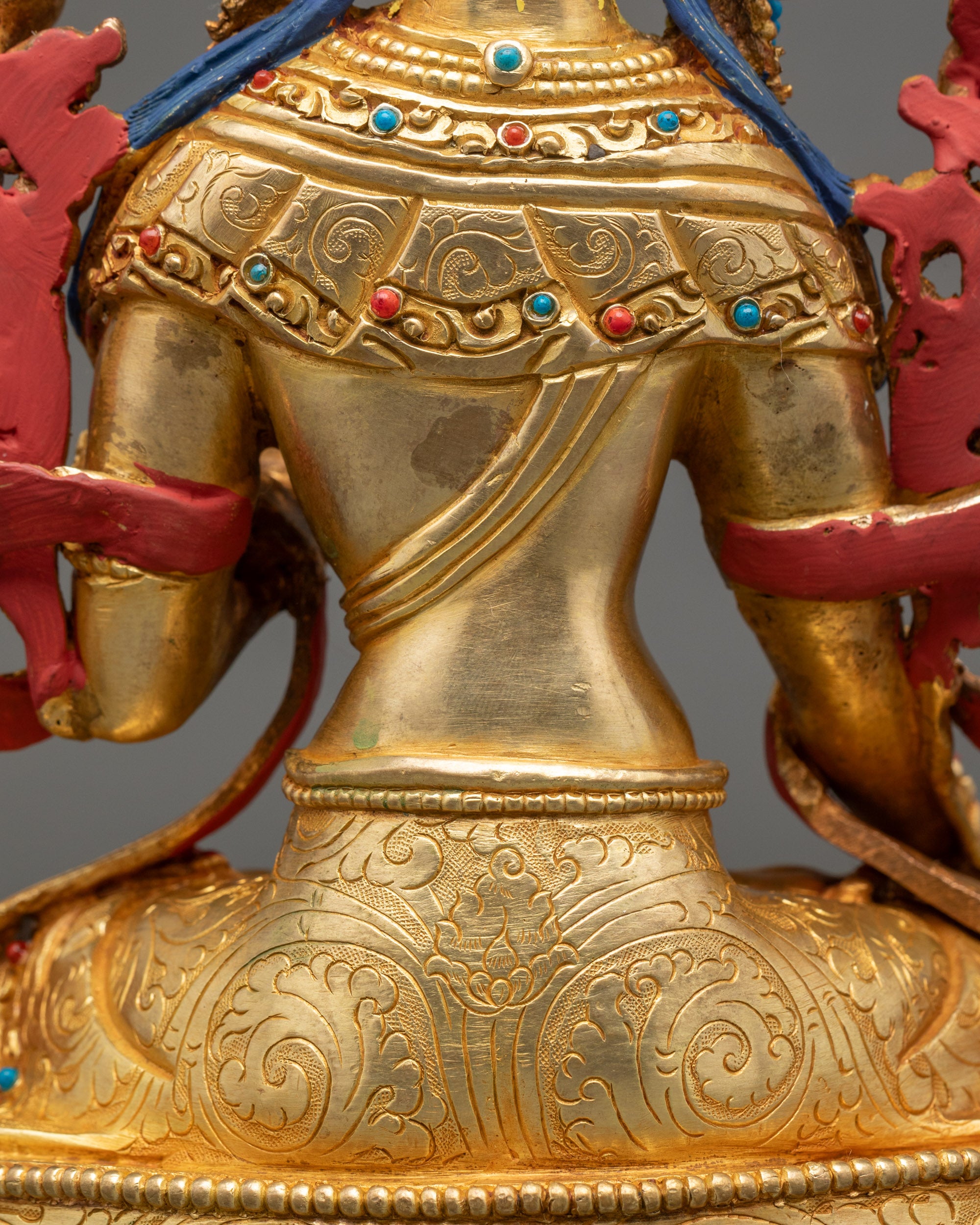 White Tara Sculpture- Buddhist Goddess of Healing Energy