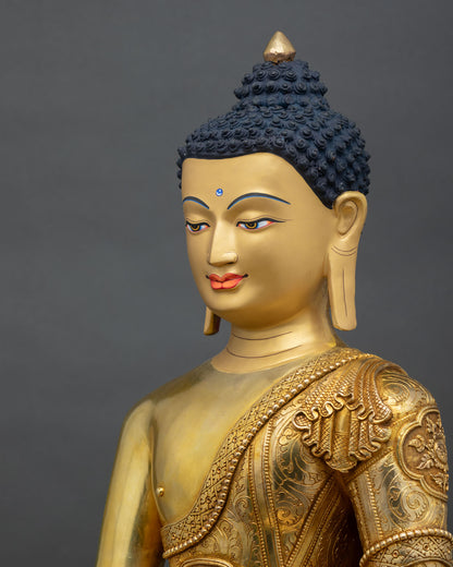 Enlightened Shakyamuni Buddha Statue – Peaceful Home Decor