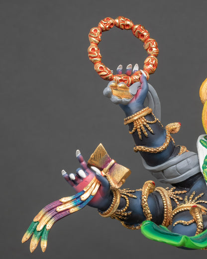 Gonpo Chagdrugpa Statue | Spiritual Guardian for Home and Altar