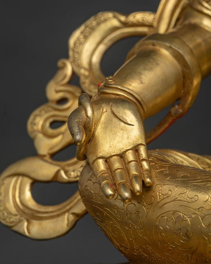Goddess Green Tara Sculpture | Handicrafted Buddhist Statues