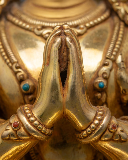 Chenrezig Statue for Meditation and Spiritual Decor