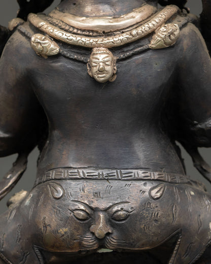 Sakya Mahakala Statue | Fierce Dharma Protector