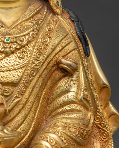 Guru Rinpoche Buddhist Statue | Handcrafted in Nepal