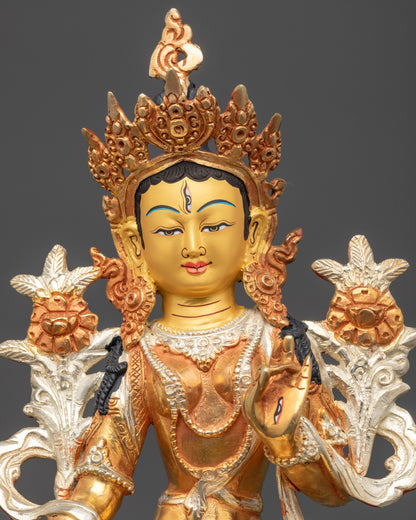 White Tara Statue