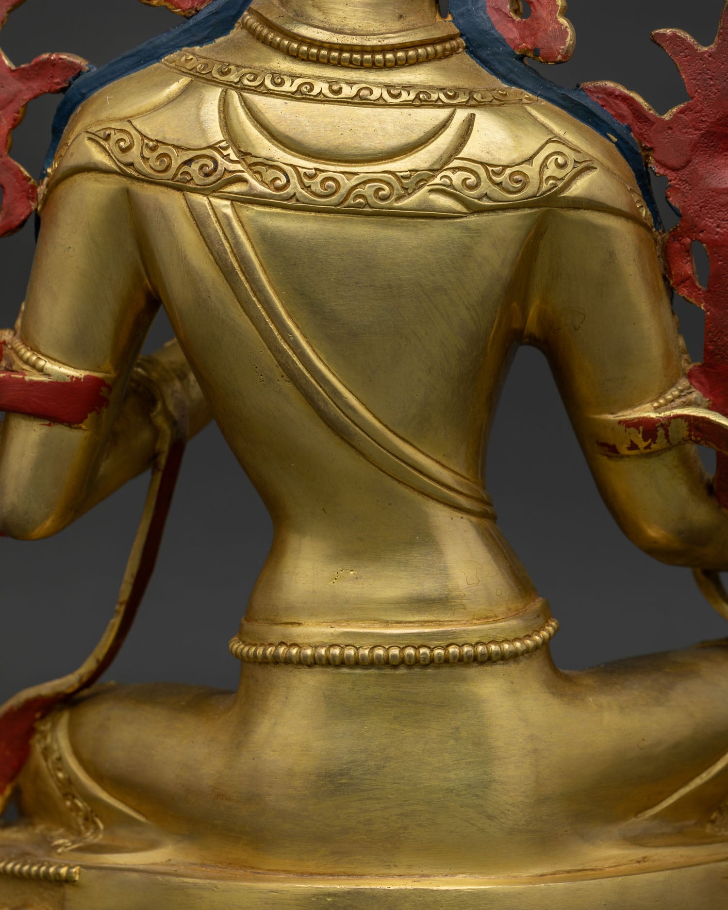 Handcrafted Green Tara Statue – Fine Buddhist Sculpture from Nepal