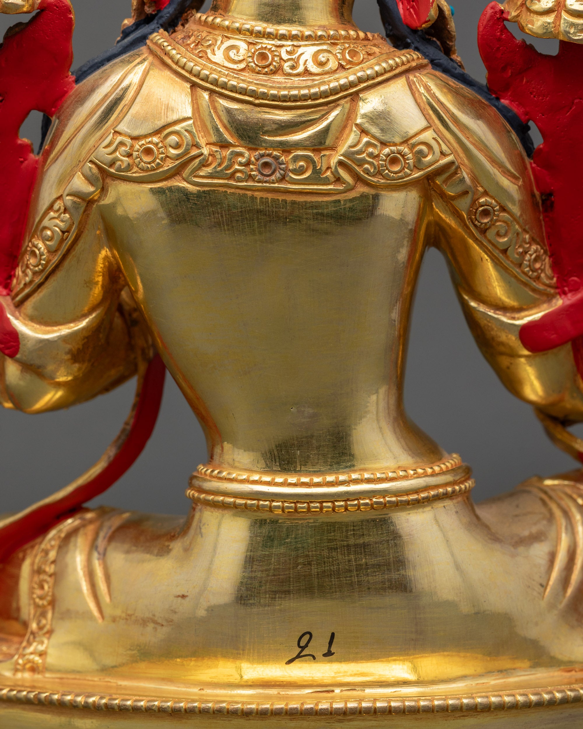 Green Tara Figurine | Traditionally Handcrafted Nepalese Statue
