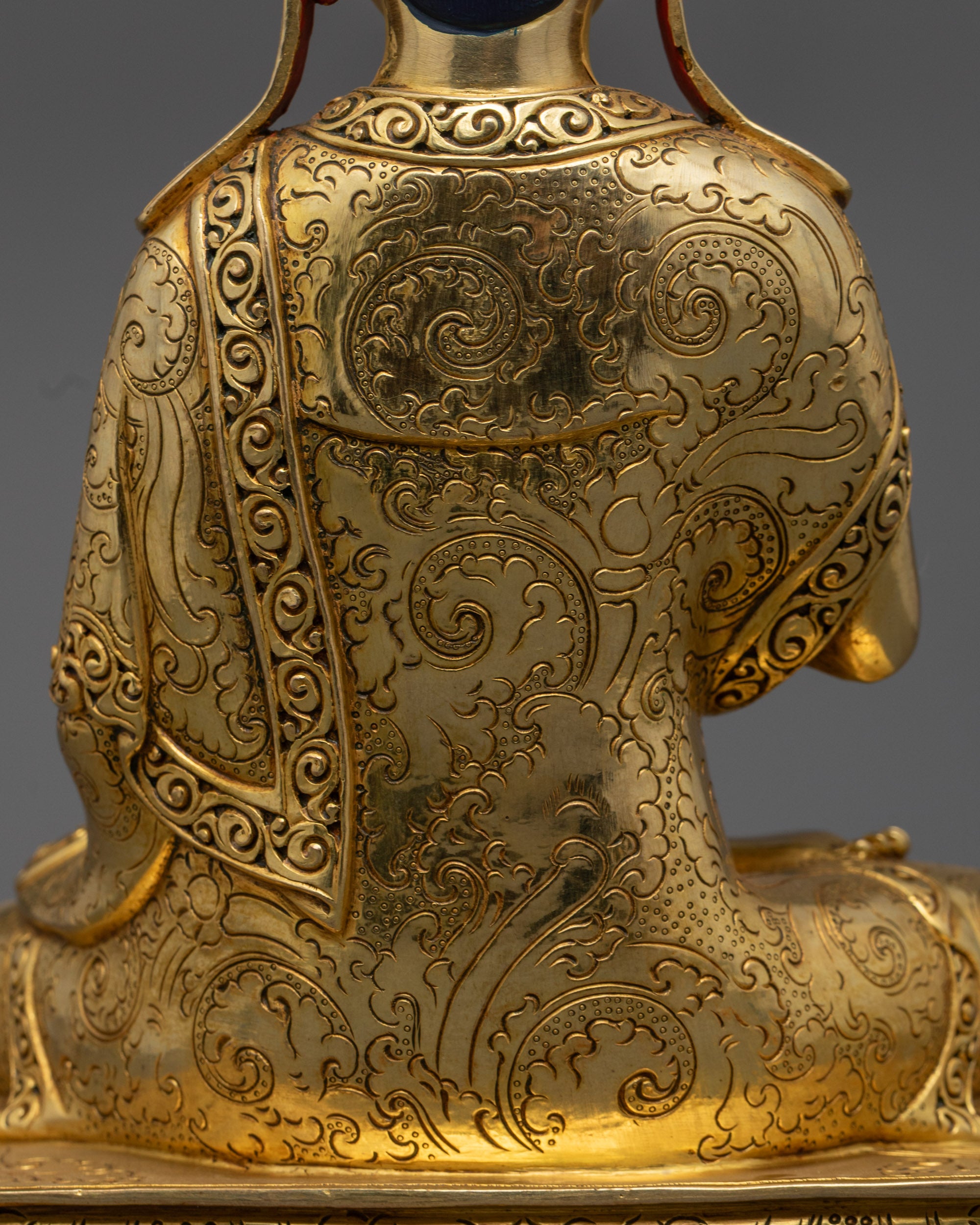 Tibetan Monk Santaraksita Sculpture | Buddhist Teacher of Dharma