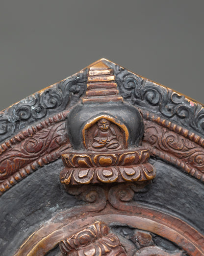 Lokeshwor Copper Statue | Oxidized Antique Finish Figurine