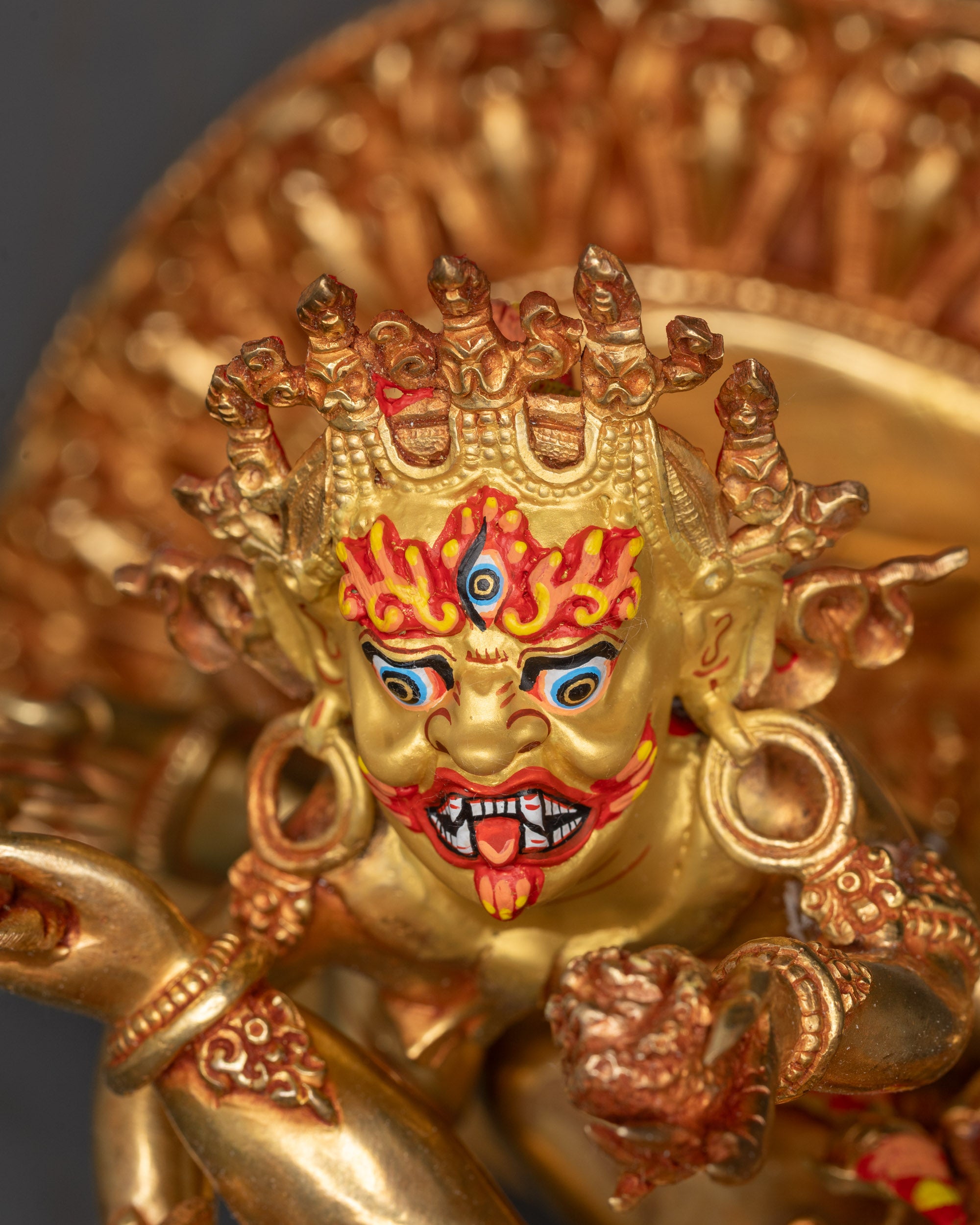 Yamantaka Consort Statue | Wrathful Form of Manjushri