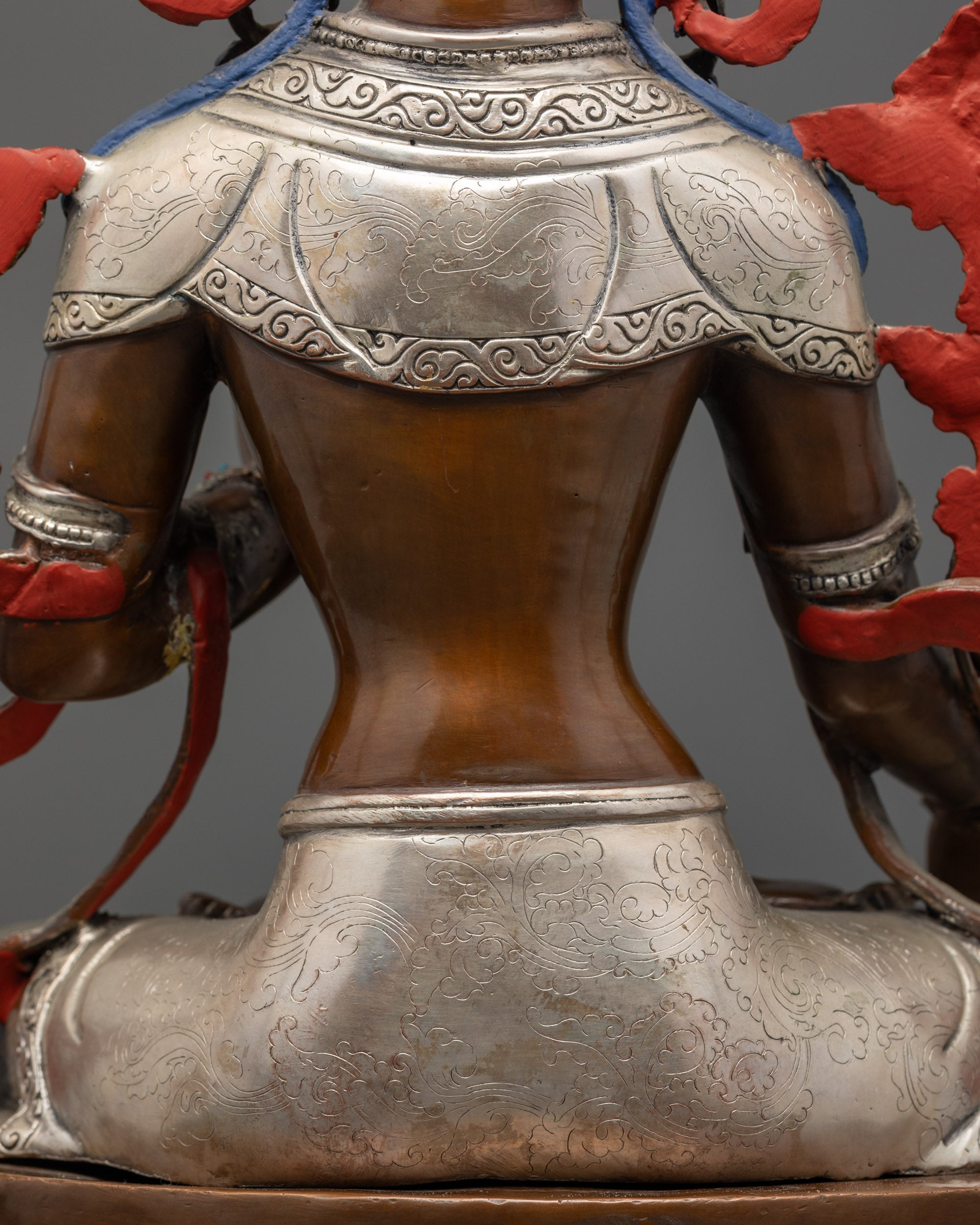 Tibetan White Tara (Sapta Lochani) Statue – Meditation & Altar