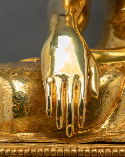 Grand Shakyamuni Buddha Statue | High Quality Buddhist Artwork