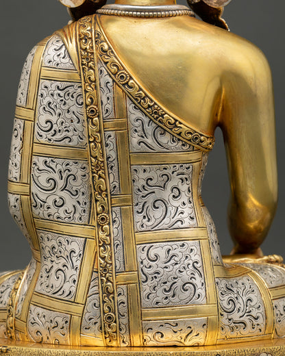 Crown Buddha Shakyamuni Statue