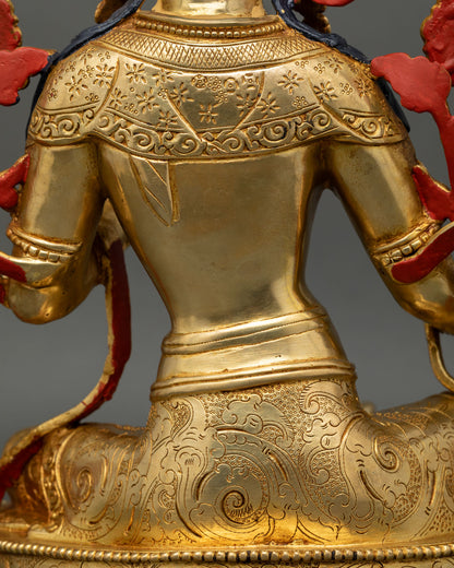 Elegant Shyamatara Statue – Nepalese Deity of Swift Protection