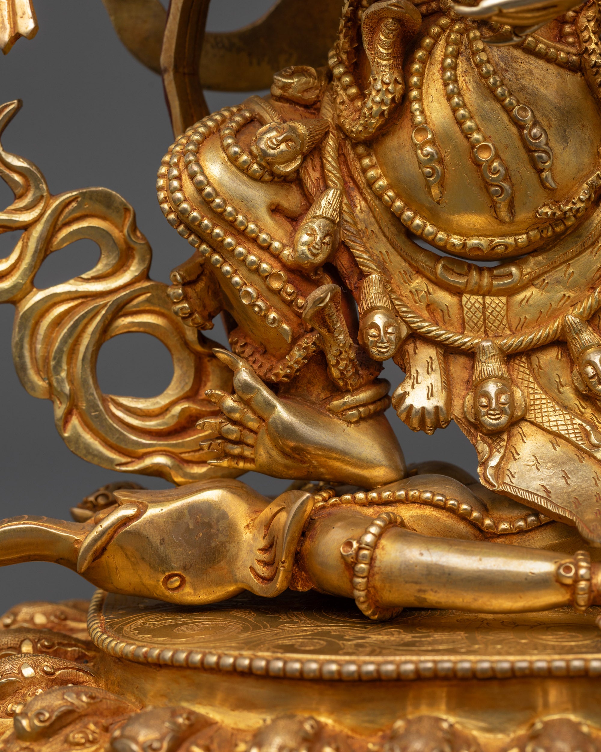 Six Armed Mahakala Statue