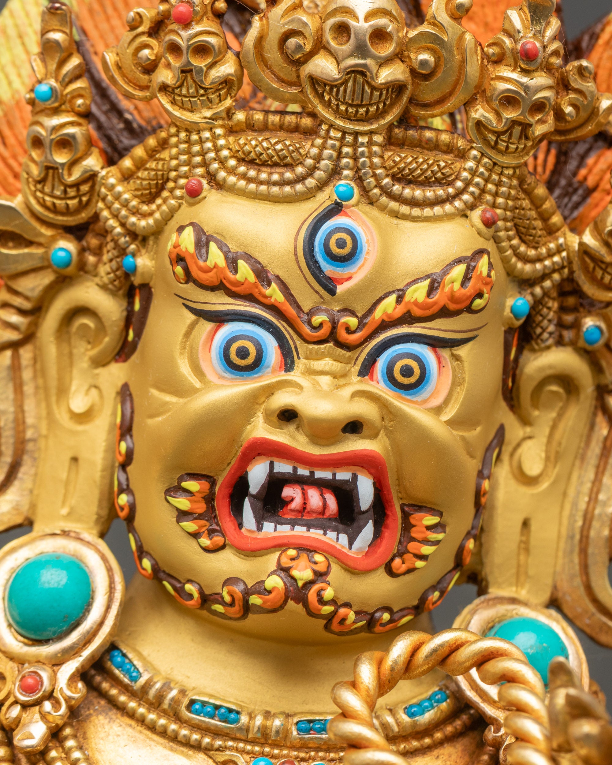 Vajrapani Buddhist Deity Statue | Lord of Thunderbolt Sculpture