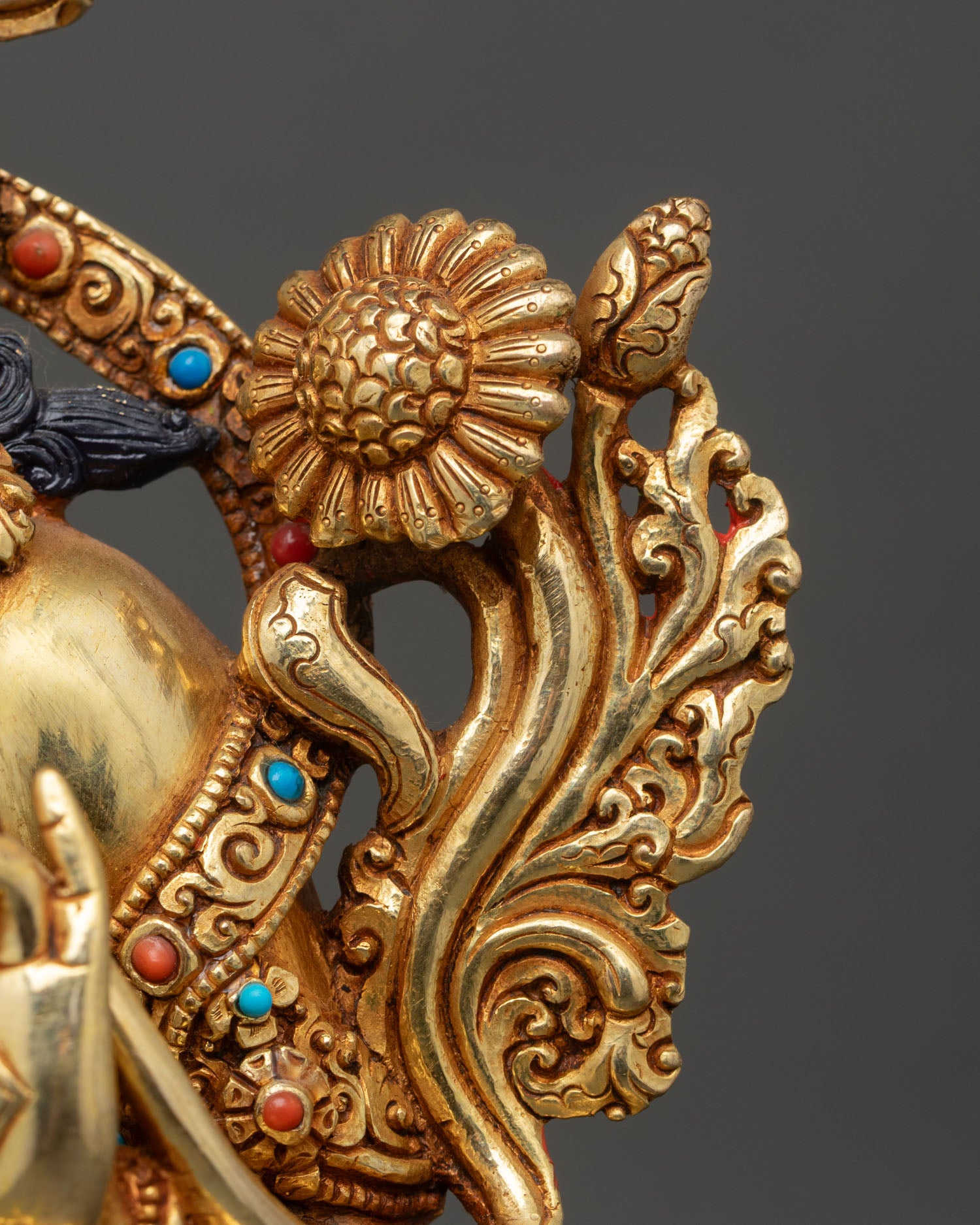 Green Tara Statue | Traditional Tibetan Buddhist Artwork