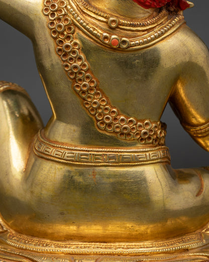 Virupa Copper Statue | Mahasiddha Figurine for Altar & Meditation