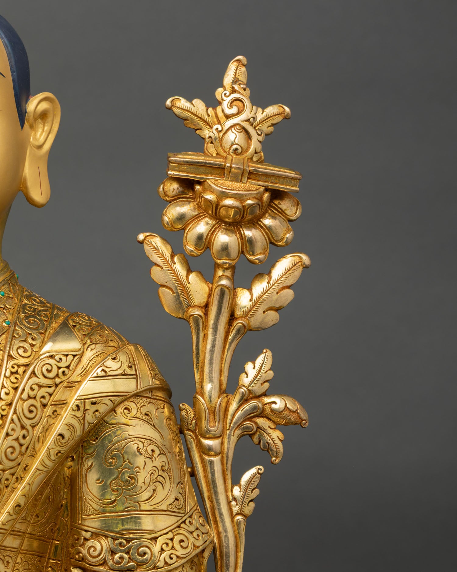 Je Tsongkhapa Copper Sculpture | Founder of Gelug Tradition