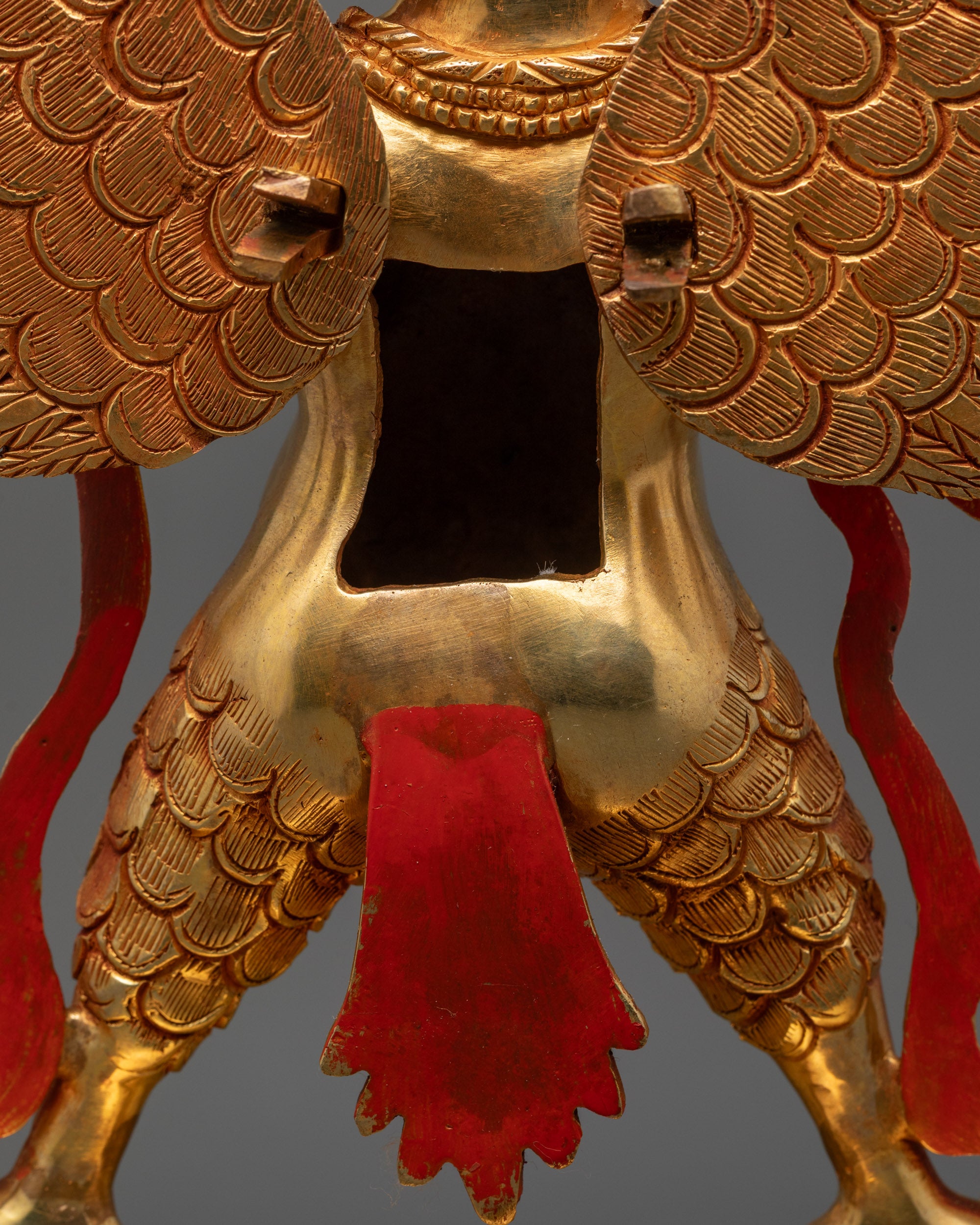 Spiritual Garuda Dev Statue | Powerful Mythical Bird Deity Artwork