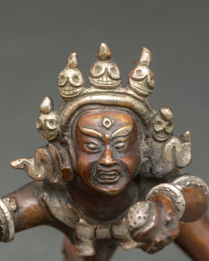 Handcrafted Yamantaka | Himalayan Sacred Sculpture
