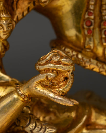 Six-Armed Mahakala Statue | Handicrafted Nepalese Sculpture