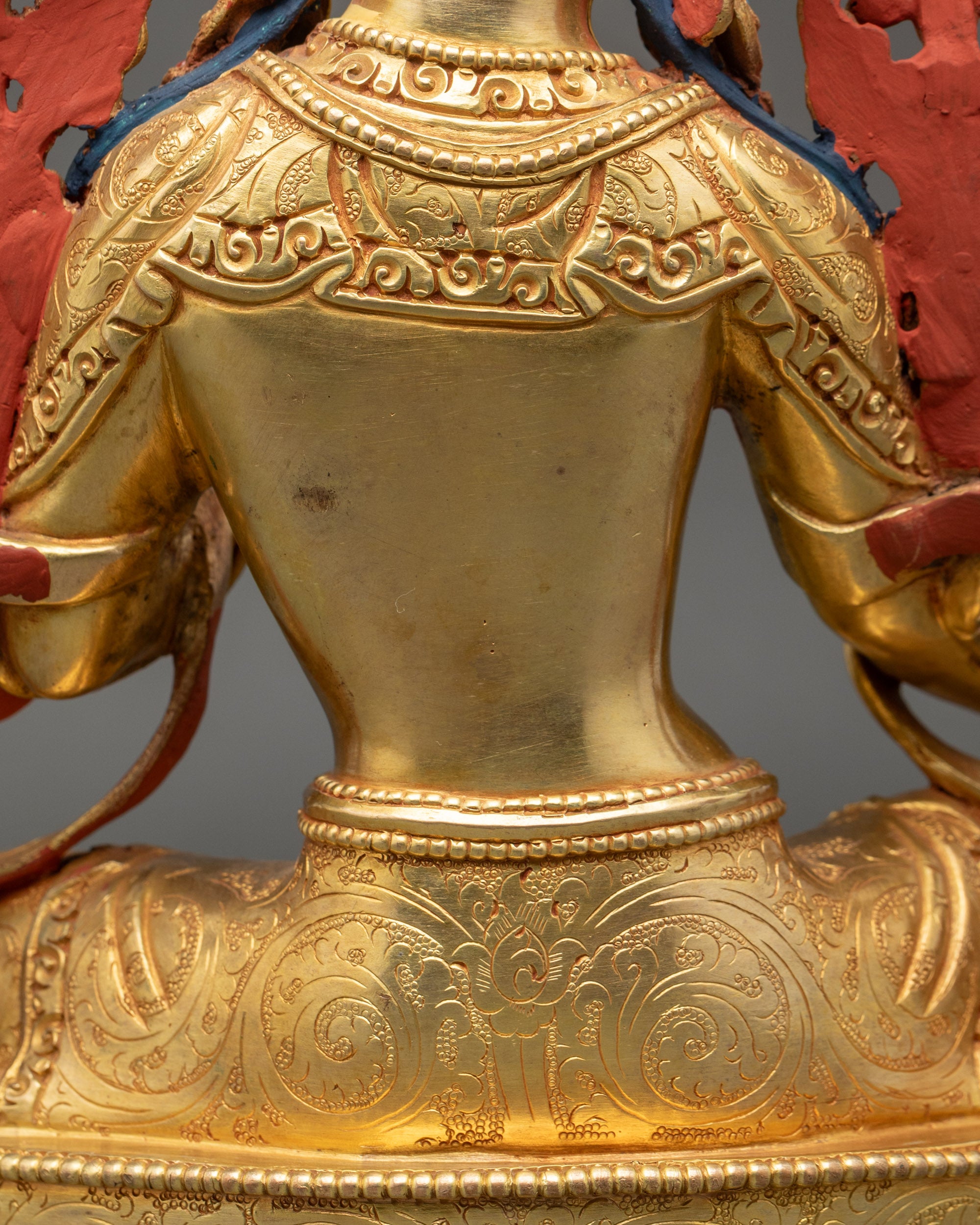 Green Tara Meditation Figurine | Compassionate Nepalese Artwork