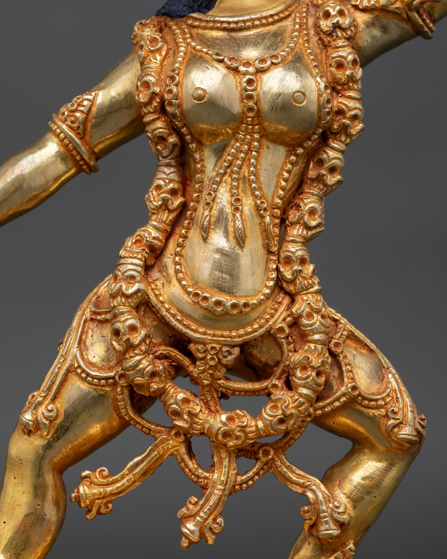 Vajrayogini Copper Statue from Nepal | Handmade Home Decor