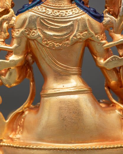 White Tara Statue | Buddhist Sculpture for Compassion & Protection