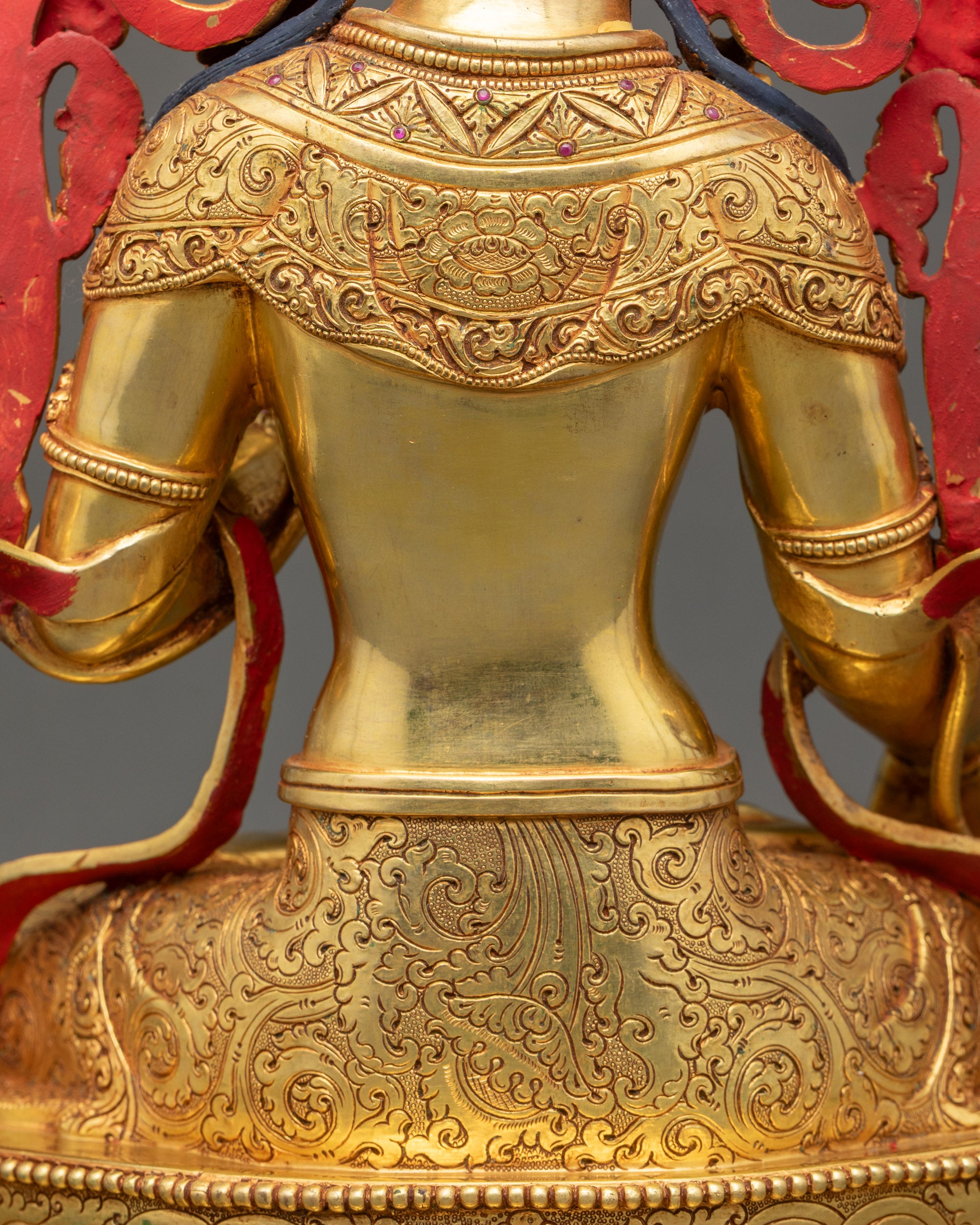 Handcrafted White Tara Sculpture | Buddhist Goddess of Healing