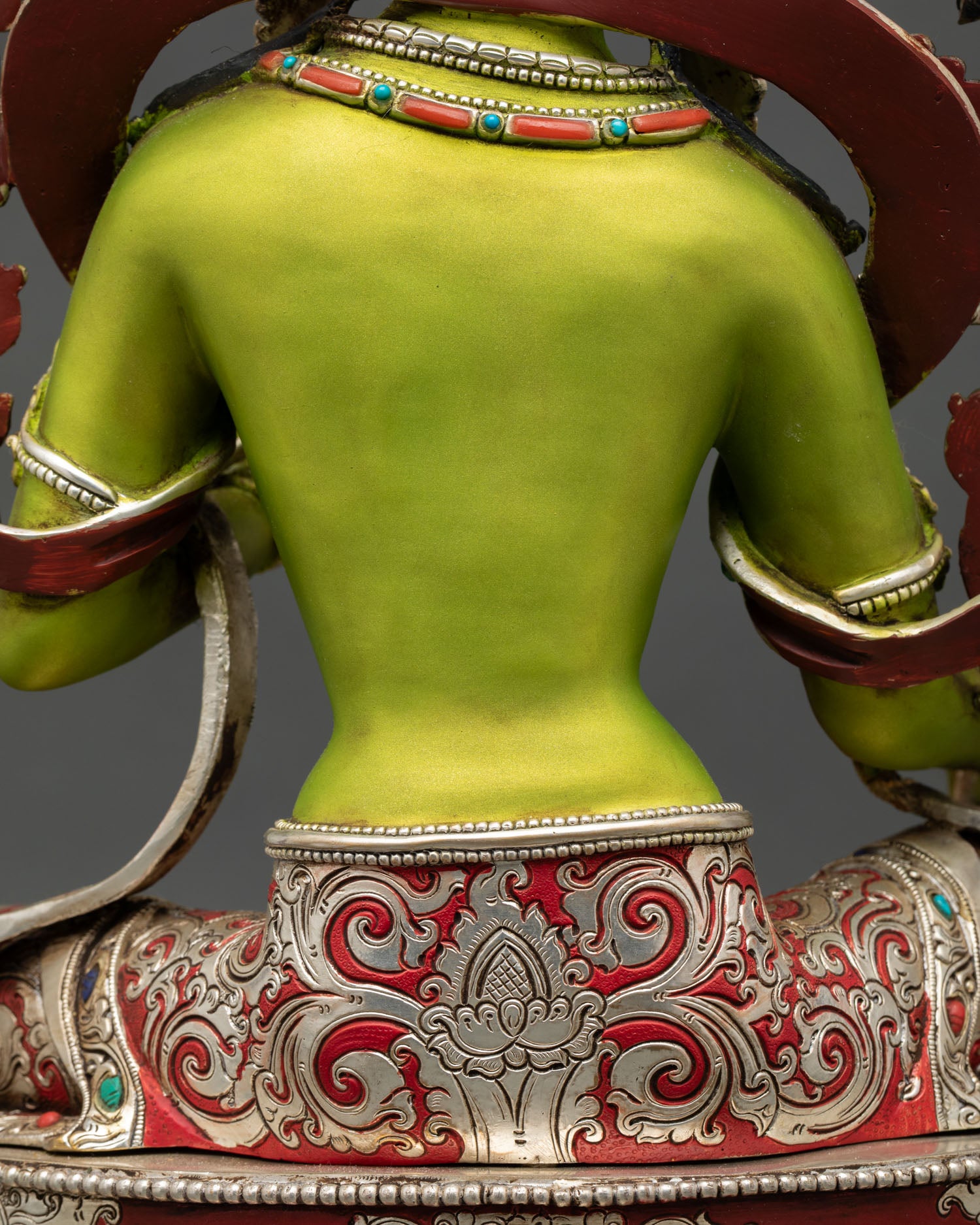Elegant Green Tara Statue –  Buddhist Deity of Swift Protection