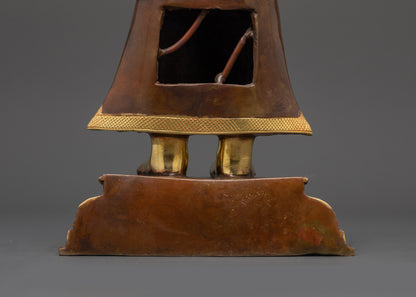 Gautama Buddha and Disciples Statue | Traditional Buddhist Sculpture