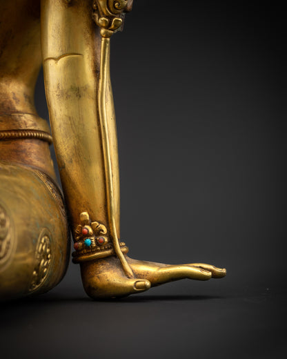 Embrace Compassion with Chenrezig Statue | Nepalese Masterpiece Sculpture