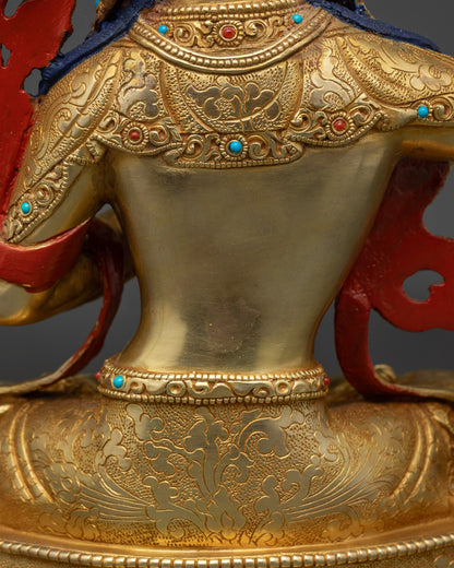 Sacred Manjushree Statue -  Buddhist Deity of Wisdom and Compassion