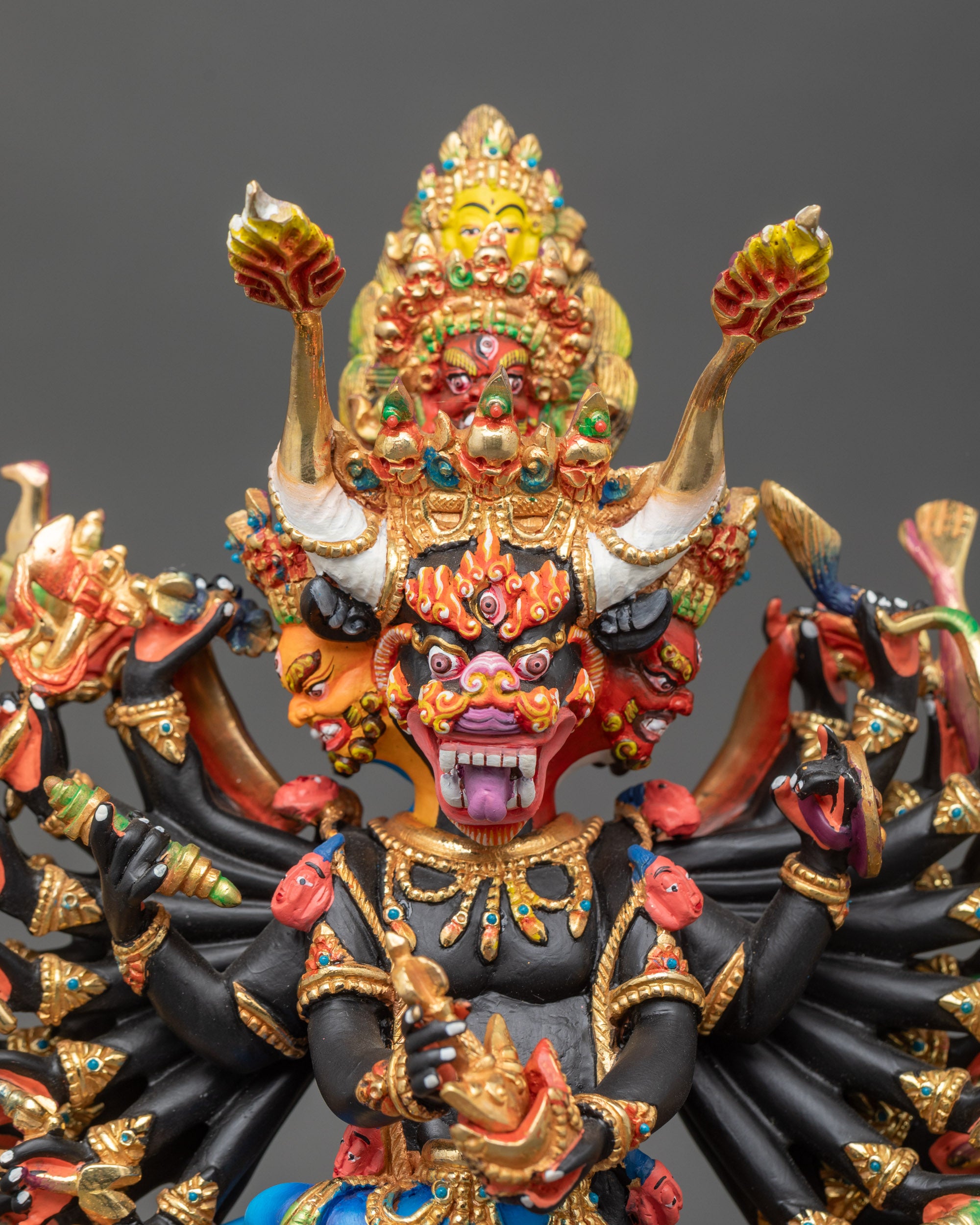Sacred Yamantaka Statue | Wrathful Manifestation of Manjushri