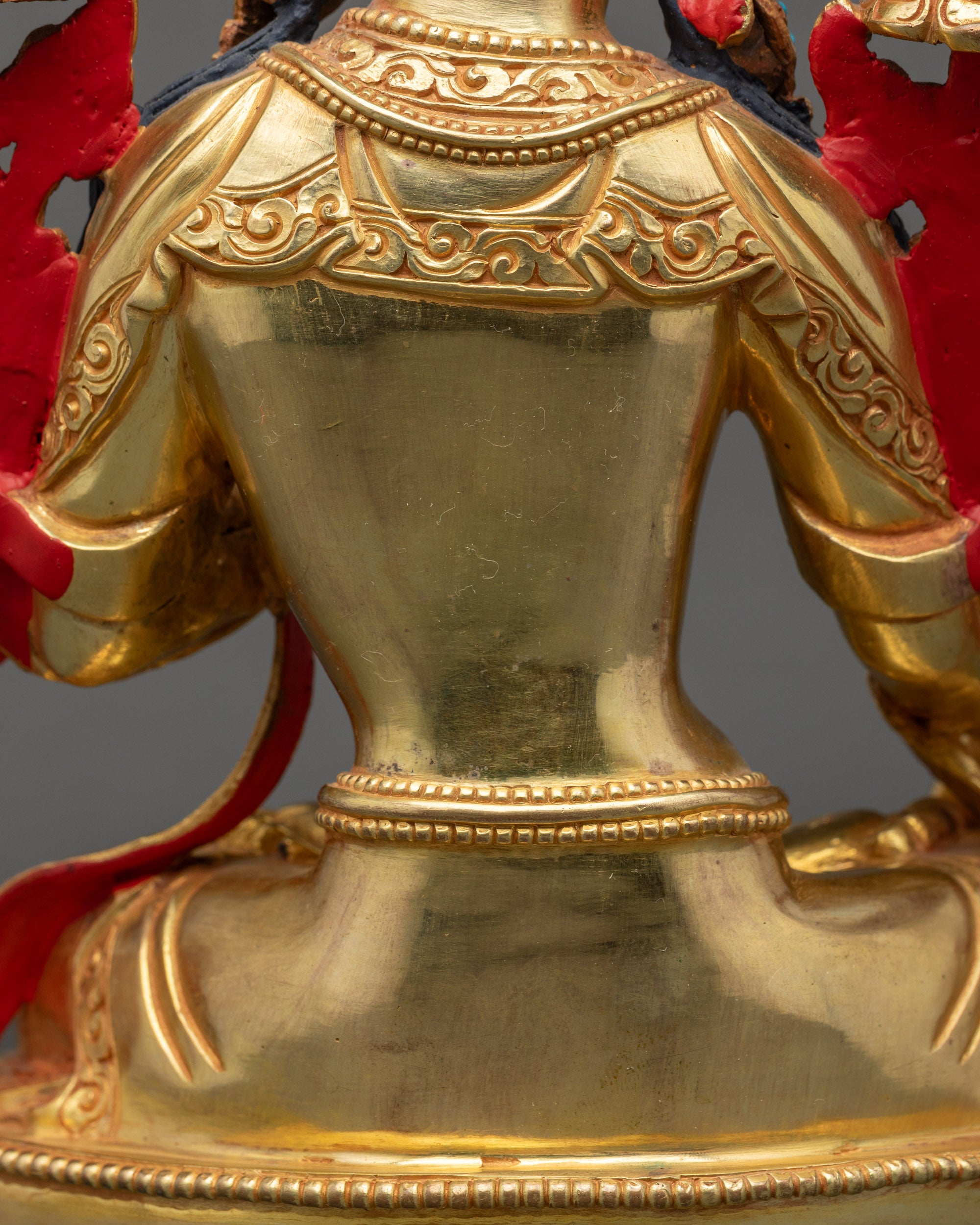 Nepalese Deity White Tara Statue- The Female Buddha