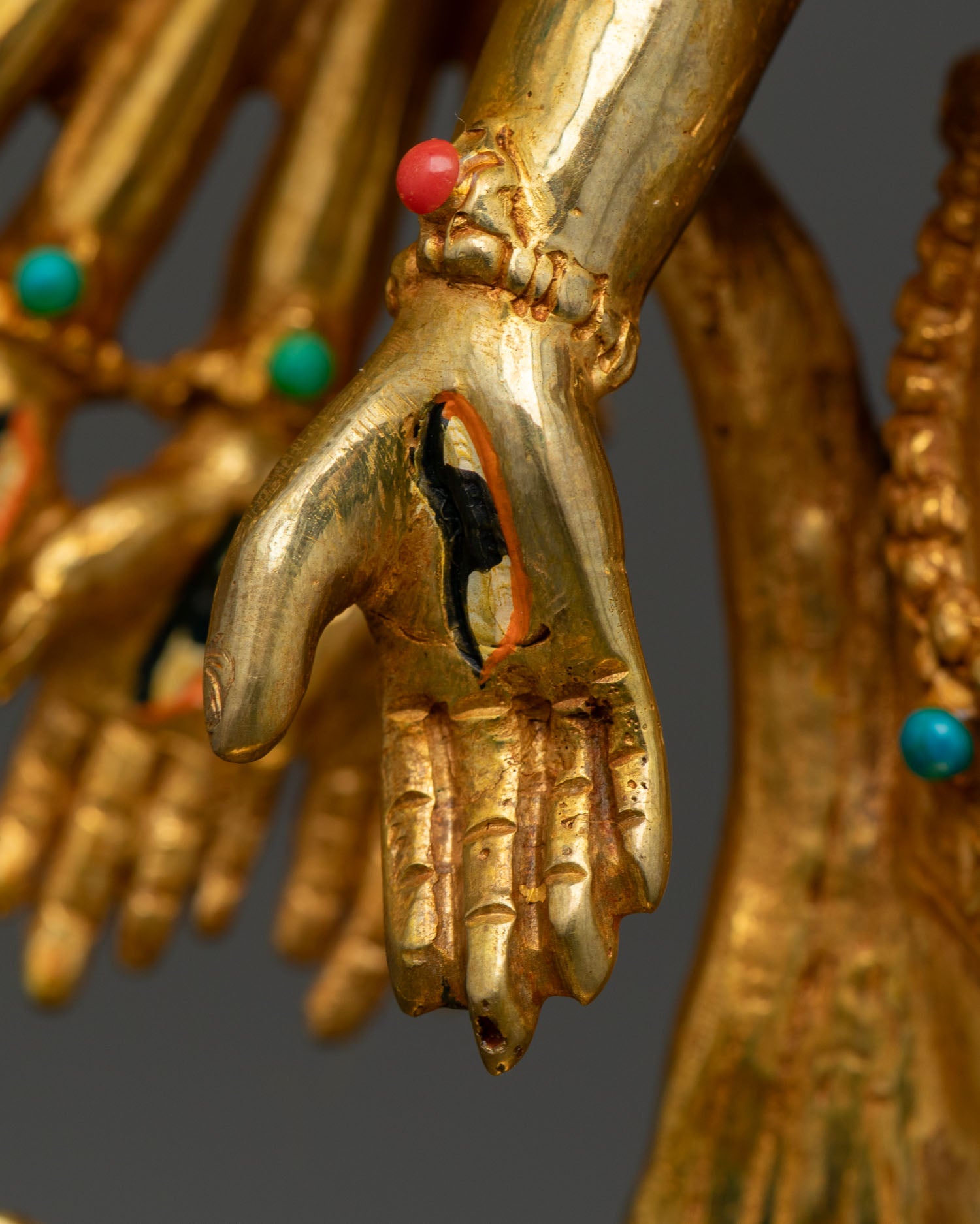 1000 Armed Chenrezig Statue | Handmade Tibetan Art